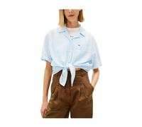 Tie Front Shirt - female - Tommy Hilfiger - Shirts - Blue - S - Blouses & Shirts S