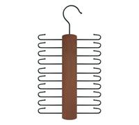 Tie Hanger for Wardrobe with 20 Non-Slip Storage Capacity 360 Rotating