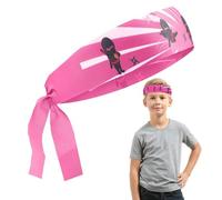 Tie Headband, Karate Headband, Adjustable, Reusable