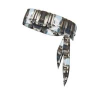 Tie Headband Men Women, palace Print Sports Sweatband
