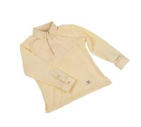 Tie Keeper Long-Sleeved Shirt Aubrion Yellow 9-10 Years