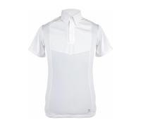 Tie Keeper Short-Sleeved Shirt Aubrion White L