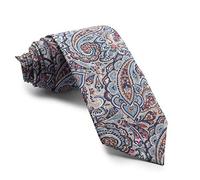 Tie Liberty Tessa in beige and blue Paisleys