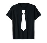 Tie On It Business Dress Code Elegant Costume Fun White Tie T-Shirt