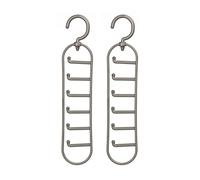 Tie Organiser - Grey, Set of 2