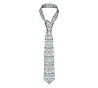 Tie Rare Disease Awareness Day Fashion Neckties Formal Slim Ties For Men For Weddings Party Holiday