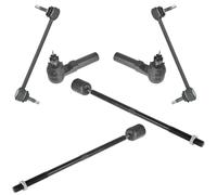 Tie Rid End Inner Outer w/ Sway Bar Links LH RH Front Set of 6 for Ford Windstar