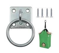 Tie Ring for Horses Square Wall Tiedown Hardware