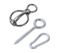 Tie Ring for Horses Stainless Steel Training Equipment