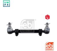 febi bilstein 17573 Tie Rod with castle nuts and cotter pins, pack of one