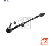 Steering Rod Assembly fits BMW 118D 2.0D Left 04 to 13 32106765235 Febi Quality