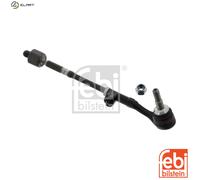Steering Rod Assembly fits BMW 118 2.0 Right 04 to 13 32106765236 Febi Quality