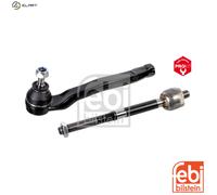 febi bilstein 37618 Tie Rod with end fitting, nut and lock nut, pack of one
