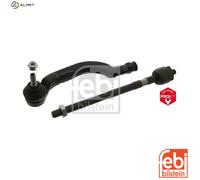 febi bilstein 37627 Tie Rod with end fitting, nut and lock nut, pack of one