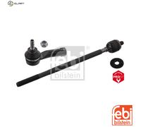febi bilstein 37629 Tie Rod with end fitting and additional parts, pack of one