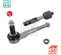 Steering Rod Assembly fits AUDI A6 C6 2.7D 04 to 11 4F0422821 4F0422821D Febi