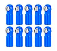 Tie Rod Ball Joint Fit For 1/10 RC Crawler Axial SCX10 TRX4 Tamiya CC01 D90 Link Tie Rod End Ball Joint(Blue)
