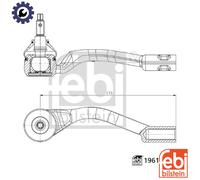 FEBI BILSTEIN 196154 Track rod end