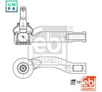 FEBI BILSTEIN 197238 Track rod end