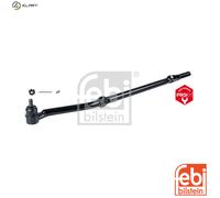 febi bilstein 41096 Tie Rod End with castle nut, cotter pin and grease nipple, pack of one
