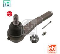 febi bilstein 41379 Tie Rod End with castle nut and cotter pin, pack of one
