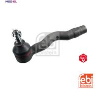 febi bilstein 42461 Tie Rod End with castle nut and cotter pin, pack of one