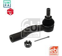febi bilstein 43160 Tie Rod End with castle nut and cotter pin, pack of one