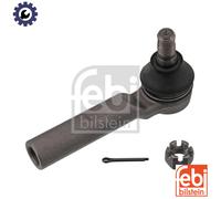 febi bilstein 43227 Tie Rod End with castle nut and cotter pin, pack of one