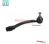 Steering rod end Front Axle Right 54050802 METZGER for HYUNDAI KIA