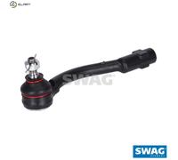 Steering rod end Front Axle Left 90 94 1933 SWAG for HYUNDAI KIA