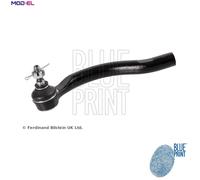 Blue Print Tie Rod End ADH28736 with Crown Nut - Front Axle Right - Fits Honda Accord