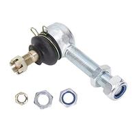 Tie Rod End Ball Joint Steel Alloy 12mm 16mm Thread High Strength Durable Rustproof For 150cc 250cc Quad Dirt Bike ATV Replacement Parts