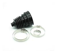 Tie Rod End Boot Rubber Corrugated Cover - Protects Steering Components from Dirt and Moisture - Long Lasting Fit for Car Suspension Repair 9.5x7.8x13cm(Black)