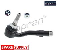 TIE ROD END FOR BMW E60 TOPRAN 500 923 FITS FRONT AXLE LEFT, FRONT AXLE RIGHT