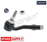 TIE ROD END FOR BMW E60 TOPRAN 500 923 FITS FRONT AXLE LEFT, FRONT AXLE RIGHT