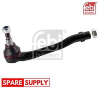 TIE ROD END FOR PEUGEOT 508 FEBI BILSTEIN 173574 FITS FRONT AXLE LEFT
