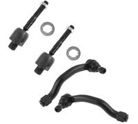 Tie Rod End Front Inner Outer LH RH Set of 4 for 08-12 Honda Accord