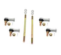 Tie Rod End Kit, Compatible With 2007-2014 Honda Rancher 420, 1988-2000 Honda FourTrax 300, 01-08 Honda Sportrax 250, 09-20 Honda TRX250X, Ball Joint Set, ATV UTV Part Accessories, 2 Tie Rods&4 Ends