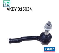 SKF Steering Tie Rod End VKDY 315034 - Fits Opel/Vauxhall Astra Front Right