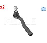 Tie Rod End x2 MEYLE Fits MAZDA 2 14-18 DA8A-32-290
