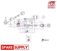 TIE ROD FOR BMW G42 G20 G21 G23 FEBI BILSTEIN 185472 FITS FRONT AXLE LEFT