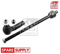 TIE ROD FOR SKODA OCTAVIA FEBI BILSTEIN 186560 FITS FRONT AXLE LEFT
