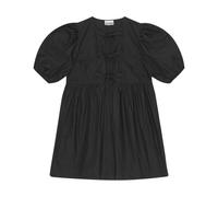 Tie String Poplin Mini Dress XS