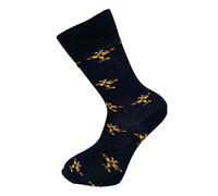 Tie Studio Army Spitfire Plane Unisex Novelty Ankle Socks Adult Size 6-11, Multicoloured, Shoe Size: 7-12