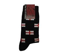 Tie Studio England St. Georges Flag Unisex Novelty Ankle Socks Size 6-11