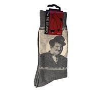 Tie Studio Laurel and Hardy Comedy Vintage Unisex Novelty Ankle Socks Adult Size 6-11 Multicoloured