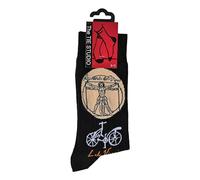 Tie Studio Leonardo da Vinci Unisex Novelty Ankle Socks Adult Size 6-11