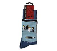 Tie Studio Penguins on ice Unisex Novelty Ankle Socks Adult Size 6-11
