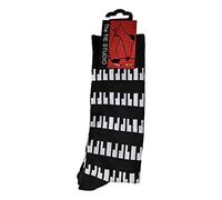 Tie studio Piano Keys Socks in Black
