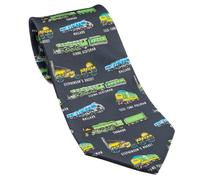 Tie Studio Polyester Tie - Flying Scotsman and Other Trains